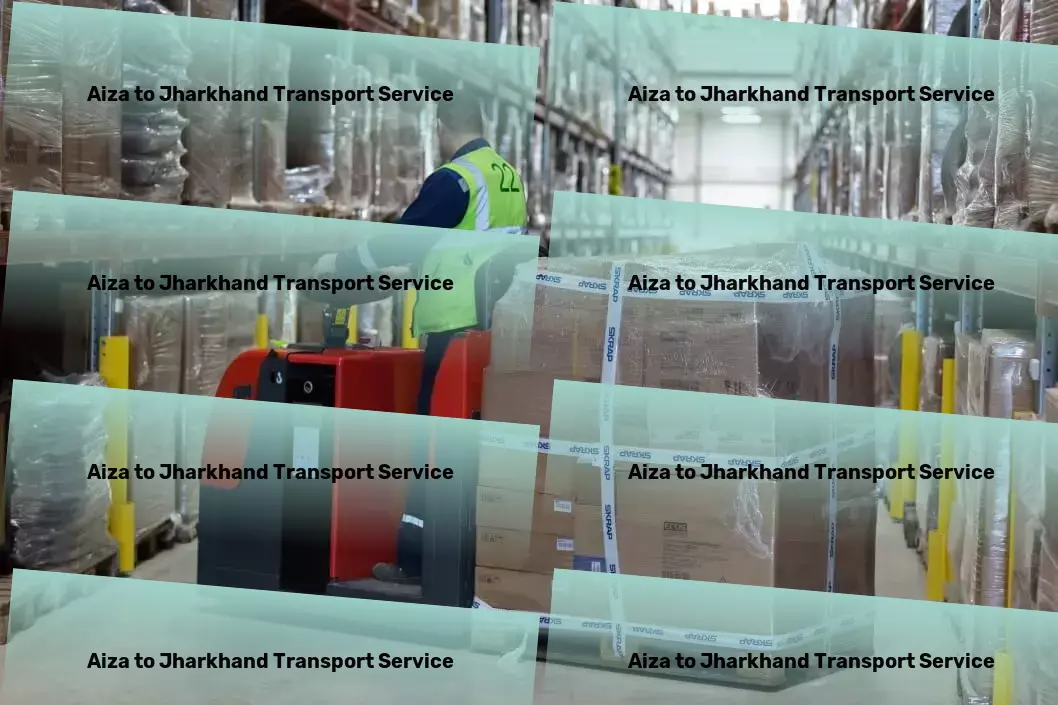 Aiza to Jharkhand Transport Crafting the future of goods transport in India today. - Express freight operations