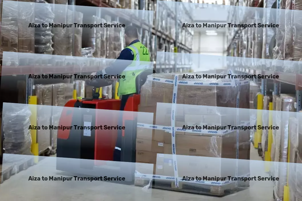 Aiza to Manipur Transport International courier services