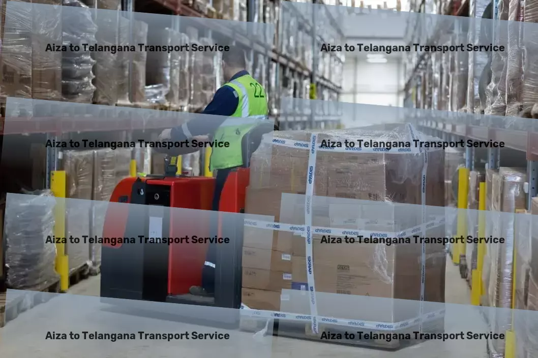 Aiza to Telangana Transport Professional cargo logistics