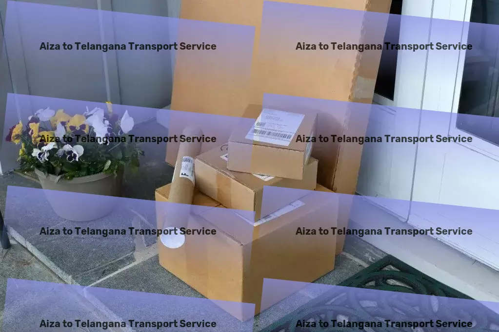 Aiza to Telangana Transport Door-to-door cargo services