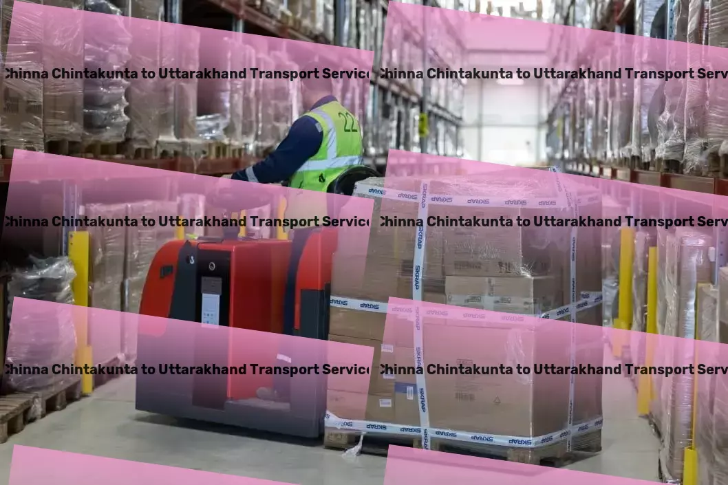 Chinna Chintakunta to Uttarakhand Transport Your solution to navigating the logistics landscape in India! - Rapid road logistics