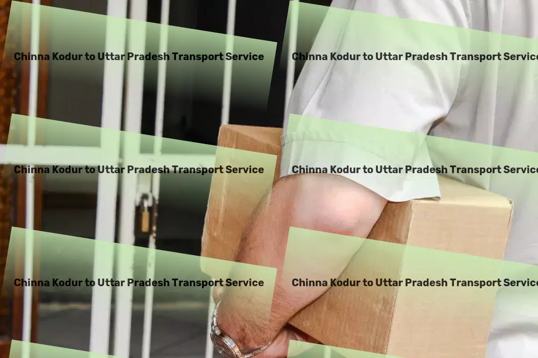 Chinna Kodur to Uttar Pradesh Transport Simplifying transportation across India for businesses! - Personal parcel delivery