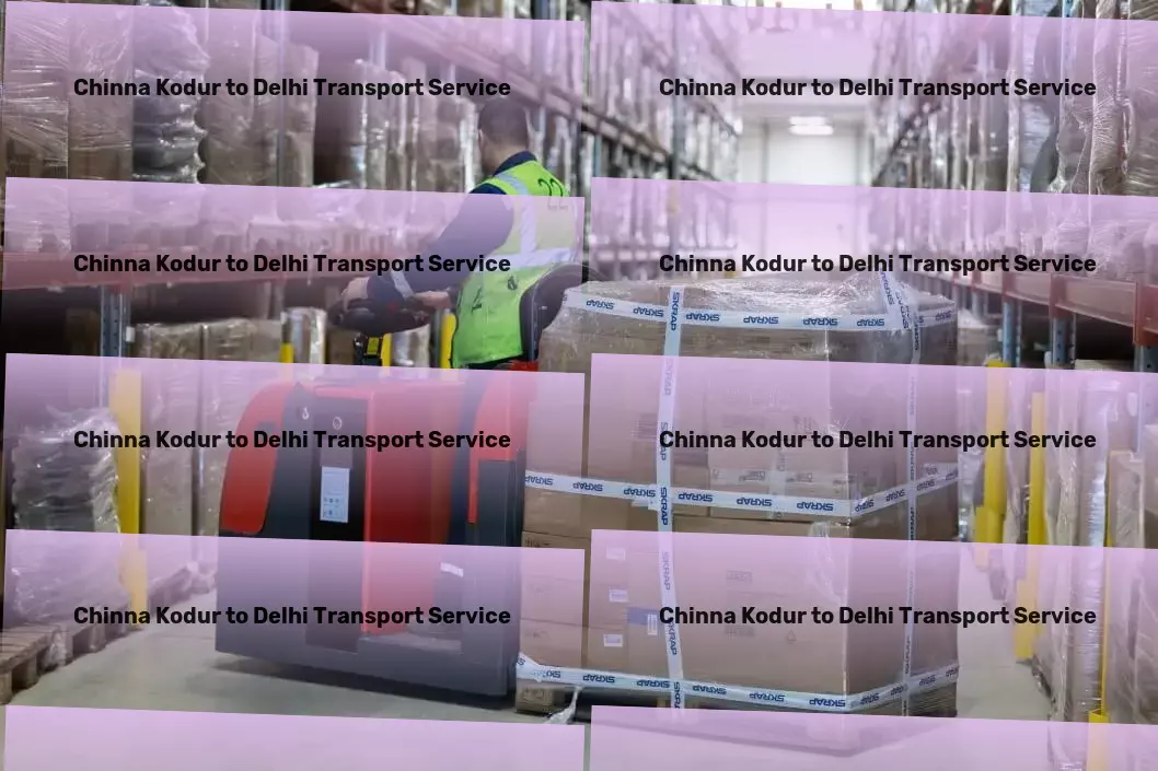 Chinna Kodur to Delhi Transport Trust us to take your logistics to new heights in India! - Quick goods shipment solutions