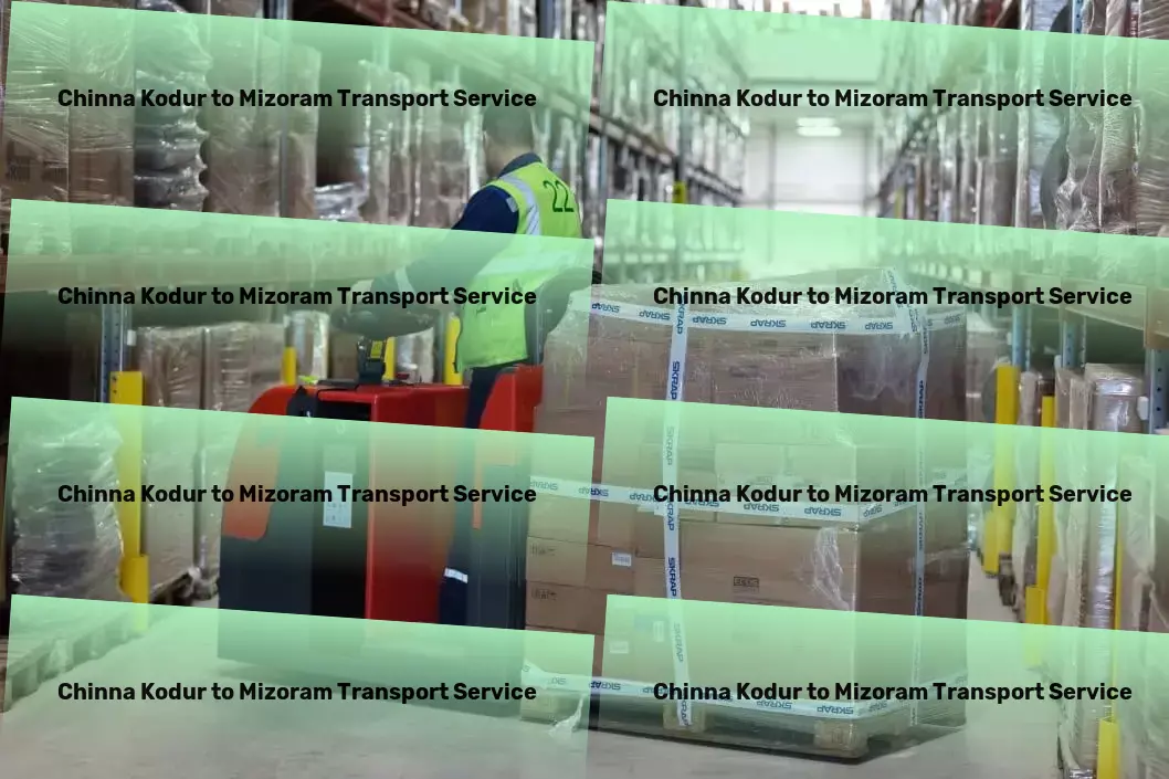 Chinna Kodur to Mizoram Transport Express cargo solutions