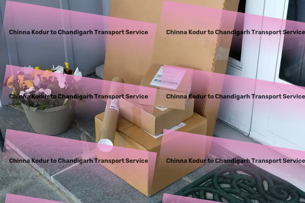 Chinna Kodur to Chandigarh Transport Express road carriage services