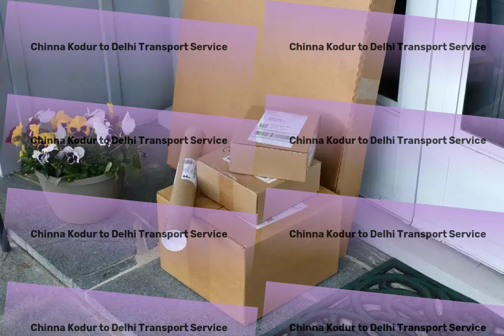 Chinna Kodur to Delhi Transport Express logistics and shipment