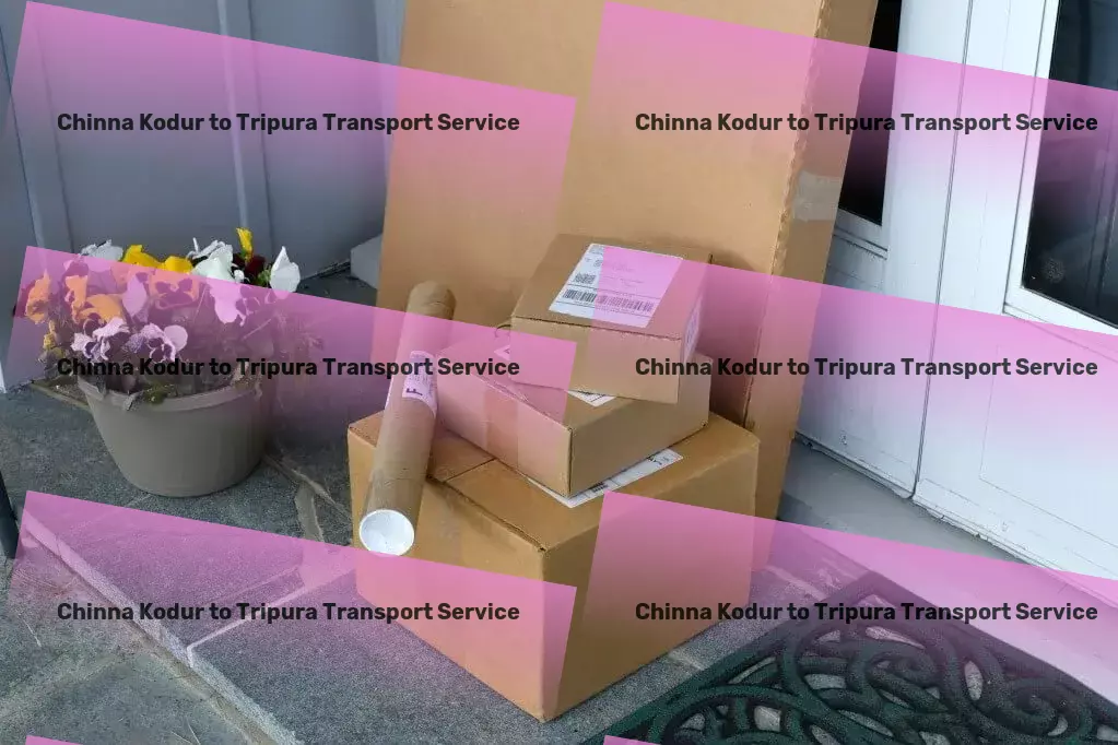 Chinna Kodur to Tripura Transport National goods forwarding