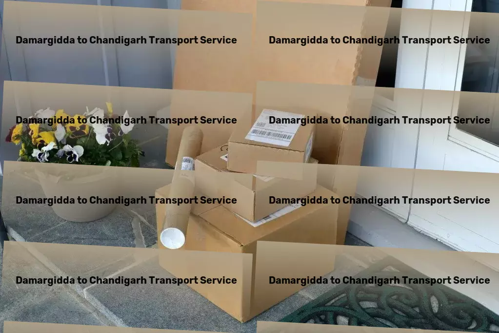 Damargidda to Chandigarh Transport Heavy load logistics services