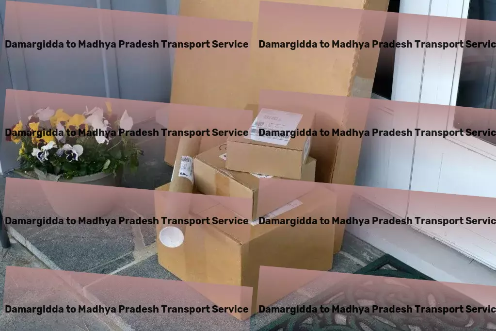 Damargidda to Madhya Pradesh Transport Import export courier services