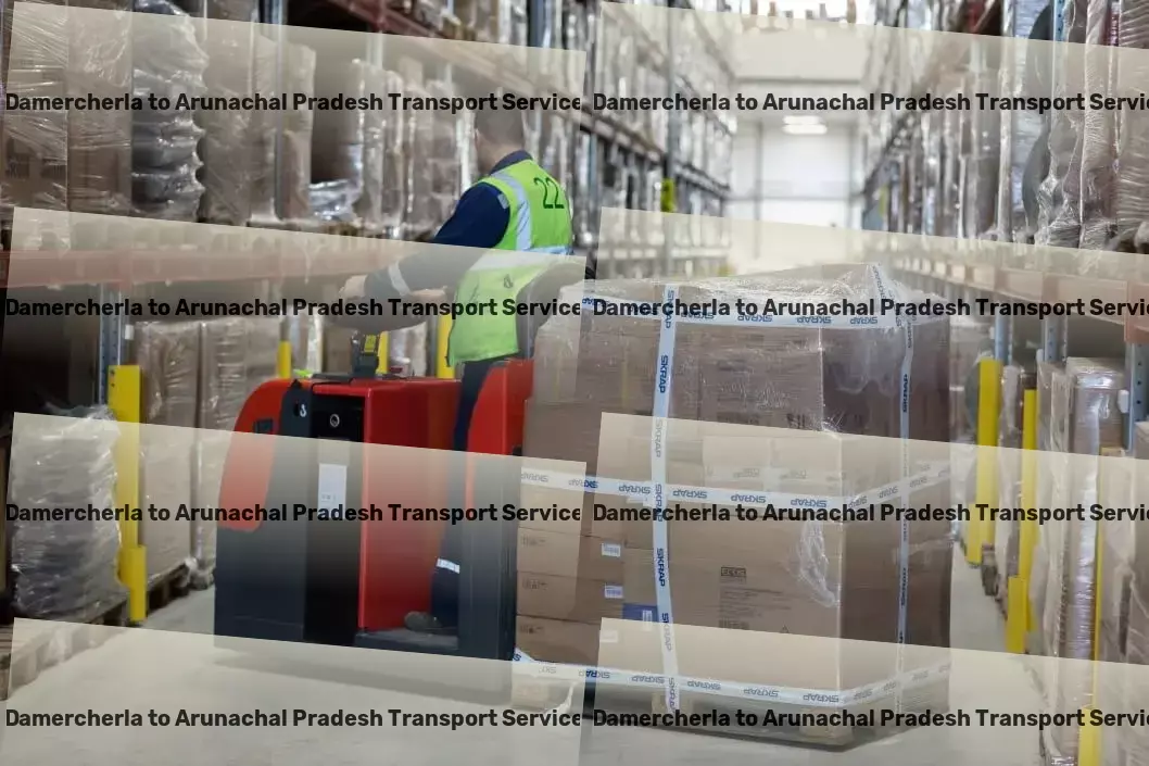 Damercherla to Arunachal Pradesh Transport Bridging distances with unrivaled service quality! - Nationwide freight dispatch