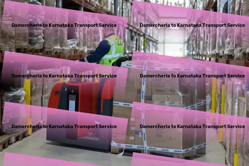 Damercherla to Karnataka Transport National logistics coordination