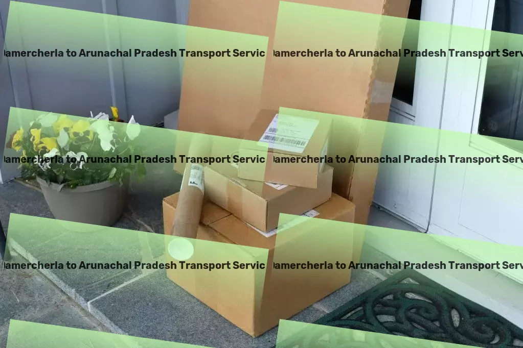 Damercherla to Arunachal Pradesh Transport The blueprint for success in Indian transportation is here. - Industrial shipping coordination