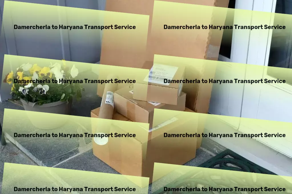 Damercherla to Haryana Transport Custom-fit transport solutions for India's diverse needs! - Comprehensive road shipping