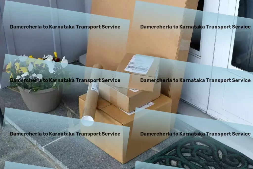 Damercherla to Karnataka Transport Express bulk transport