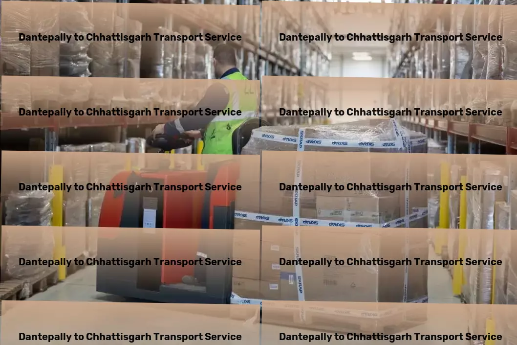 Dantepally to Chhattisgarh Transport Online bulk cargo services