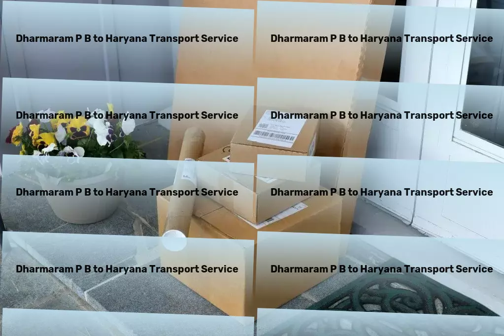 Dharmaram P B to Haryana Transport Innovative goods forwarding