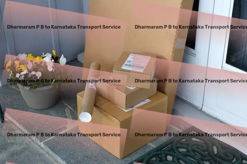 Dharmaram P B to Karnataka Transport Tailored transport strategies for India's economy. - End-to-end logistics