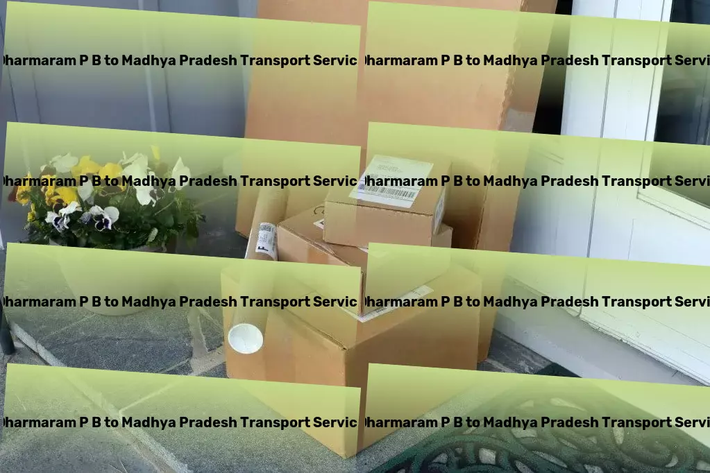 Dharmaram P B to Madhya Pradesh Transport High-capacity cargo transport