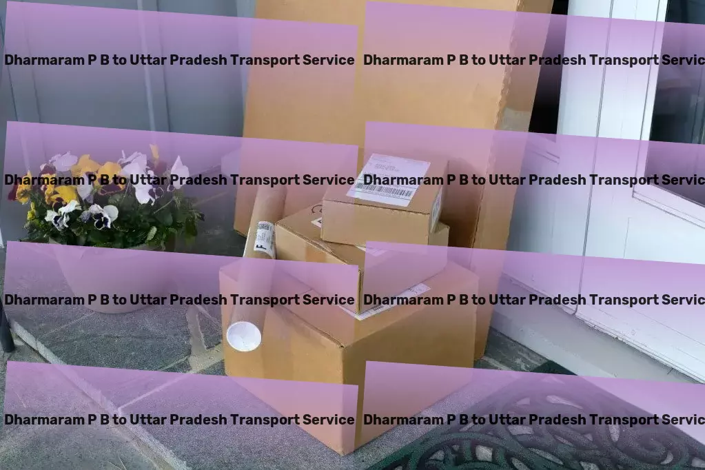 Dharmaram P B to Uttar Pradesh Transport Navigating your logistics needs with precision in India! - Package distribution networks