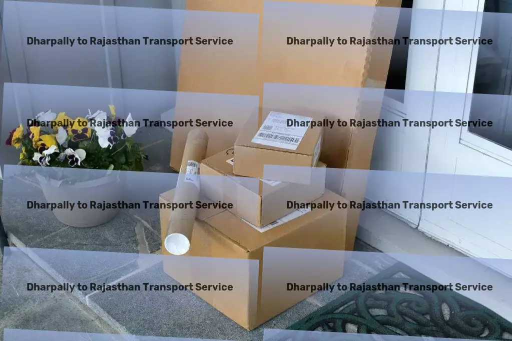 Dharpally to Rajasthan Transport Advanced shipping services