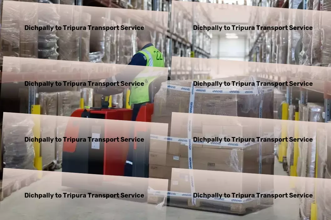 Dichpally to Tripura Transport Quick goods shipment solutions