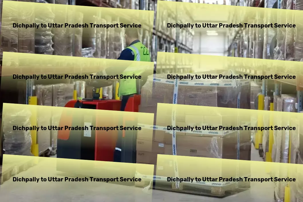 Dichpally to Uttar Pradesh Transport Specialized parcel delivery