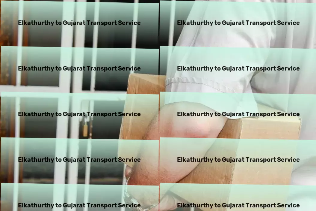 Elkathurthy to Gujarat Transport Cargo transit services