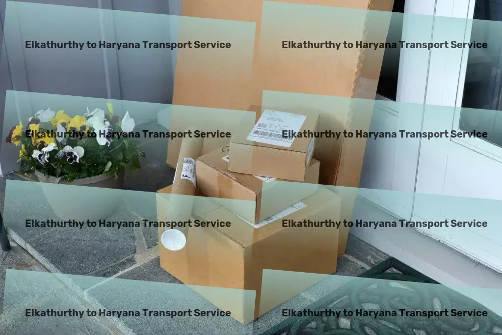 Elkathurthy to Haryana Transport National road cargo services