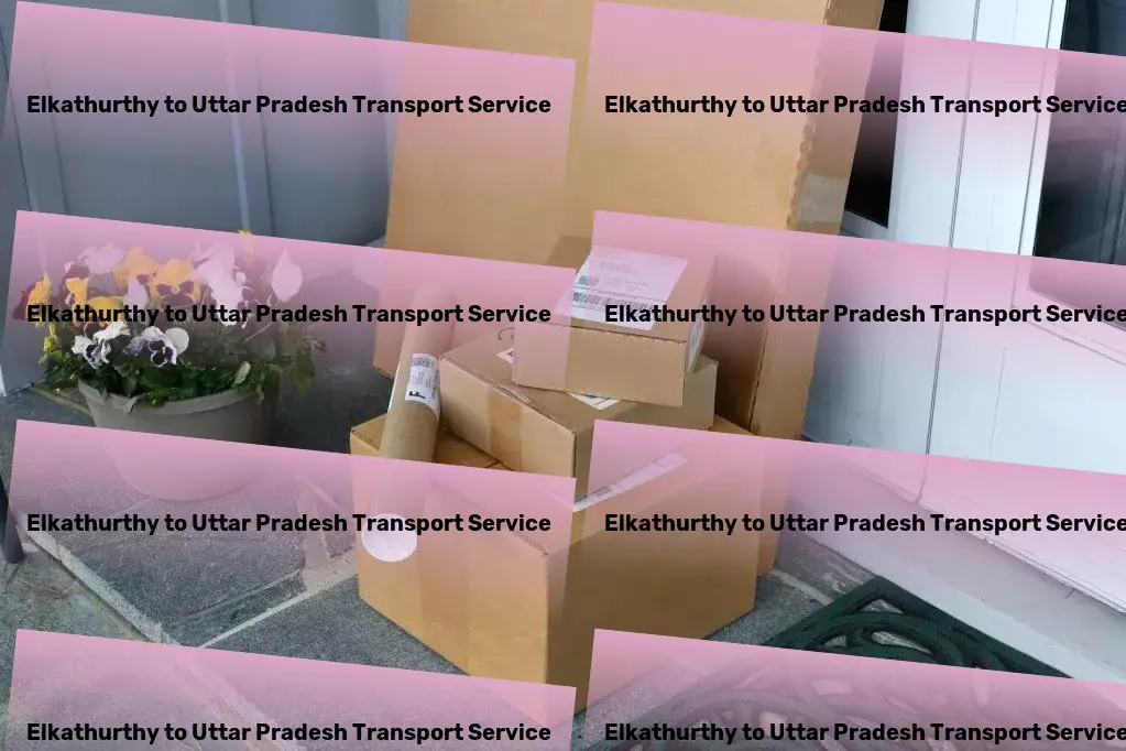 Elkathurthy to Uttar Pradesh Transport Connecting dots across India's vast logistics network. - Full load trucking services