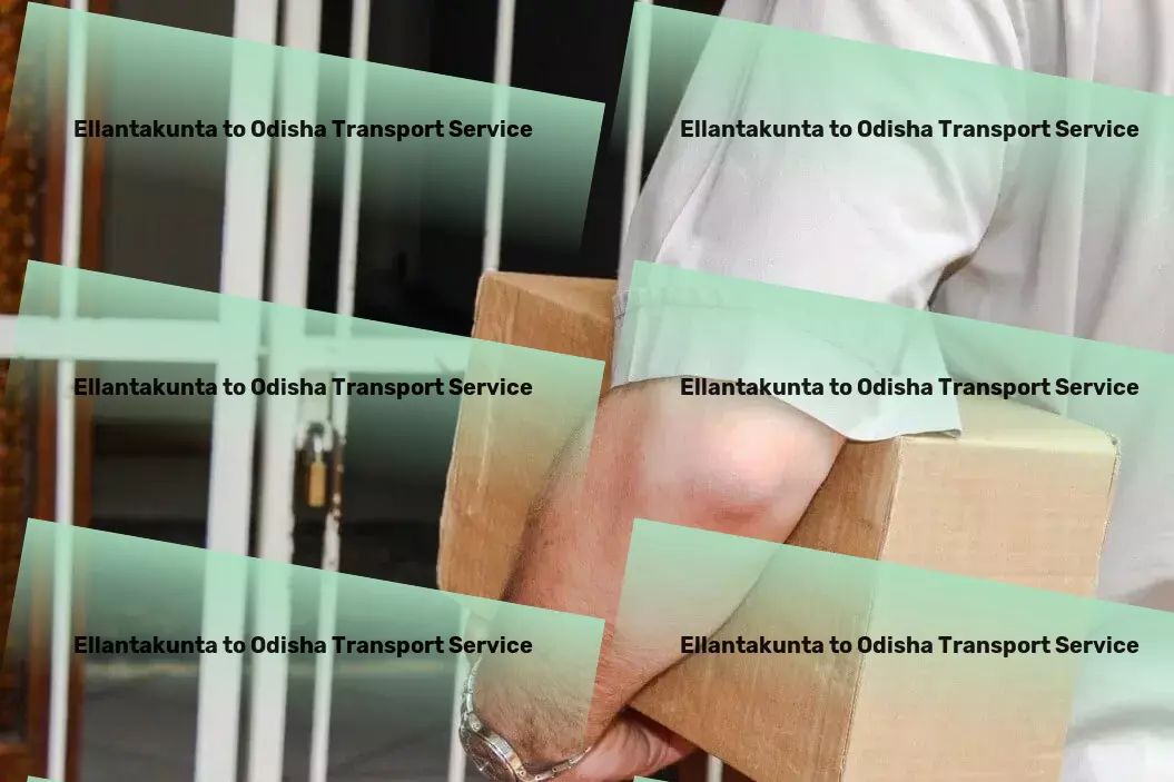 Ellantakunta to Odisha Transport Transport crafted to perfection for India's unique needs! - Overland transport