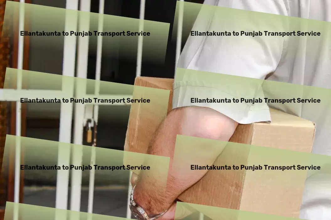 Ellantakunta to Punjab Transport National logistics services