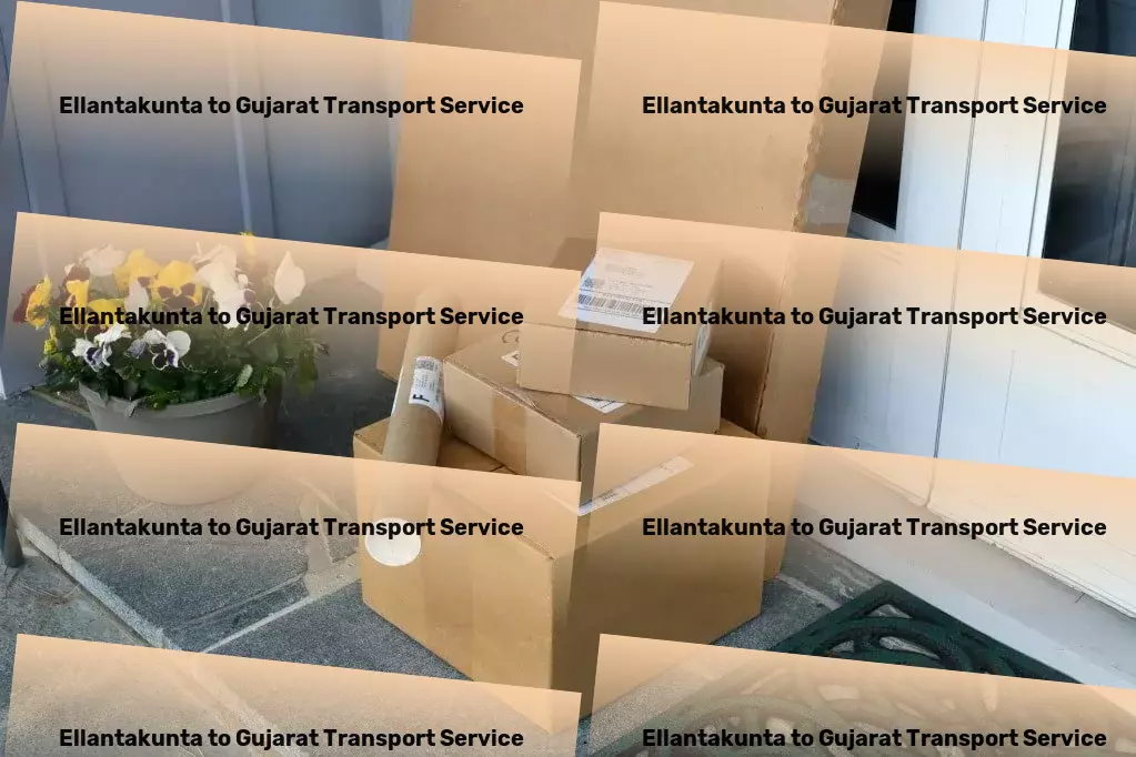 Ellantakunta to Gujarat Transport Where technology meets logistic excellence in India! - National courier solutions