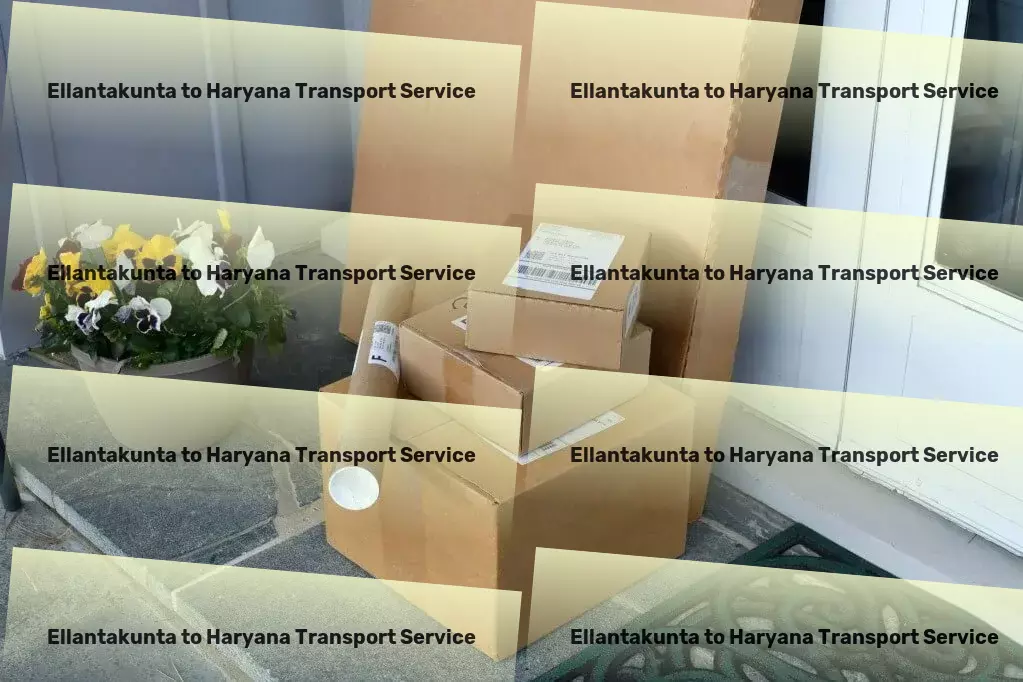 Ellantakunta to Haryana Transport Get ahead with our expertly designed Indian logistic strategies! - Digital freight solutions