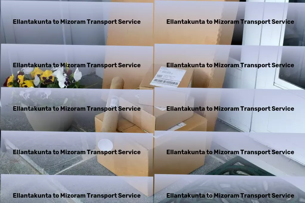 Ellantakunta to Mizoram Transport Advanced cargo solutions