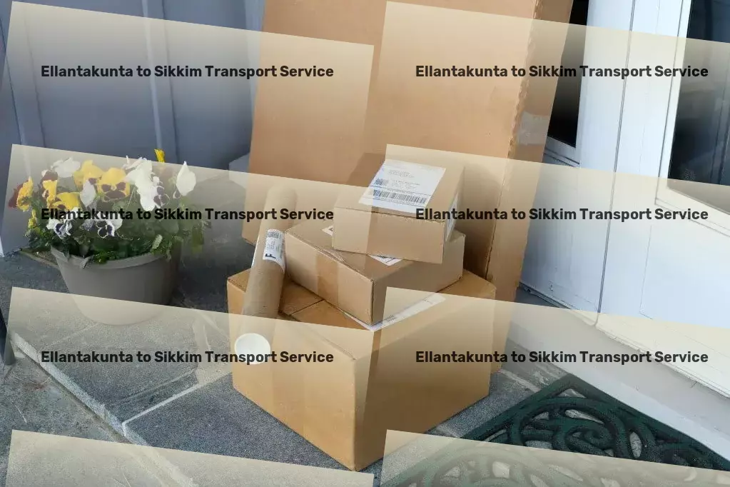 Ellantakunta to Sikkim Transport Professional courier operations