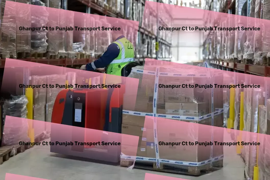 Ghanpur Ct to Punjab Transport Urban courier services