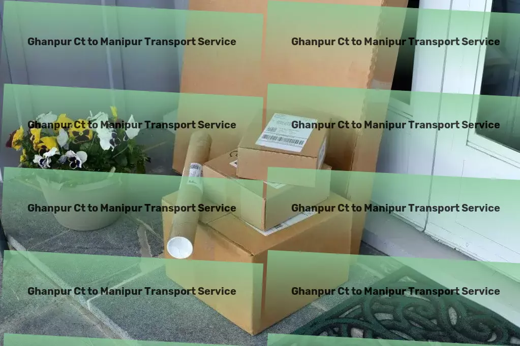 Ghanpur Ct to Manipur Transport High-capacity courier services