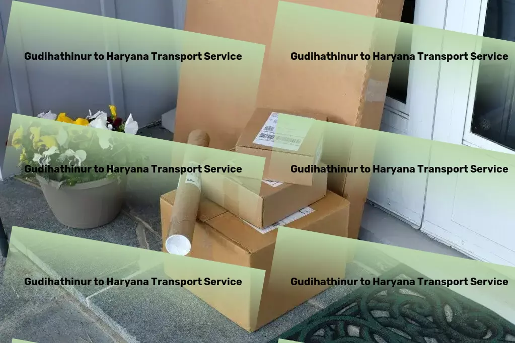 Gudihathinur to Haryana Transport Online cargo booking