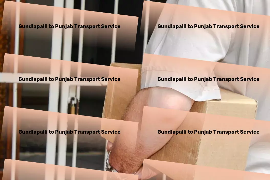 Gundlapalli to Punjab Transport Unleashing efficiency in Indian goods transit systems. - Rapid cargo solutions