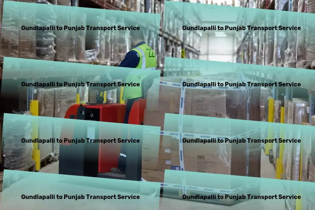 Gundlapalli to Punjab Transport Industrial shipping coordination