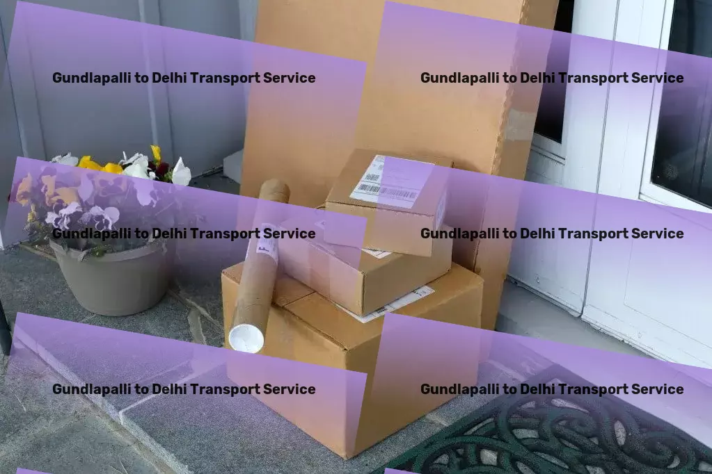 Gundlapalli to Delhi Transport Rapid logistics solutions