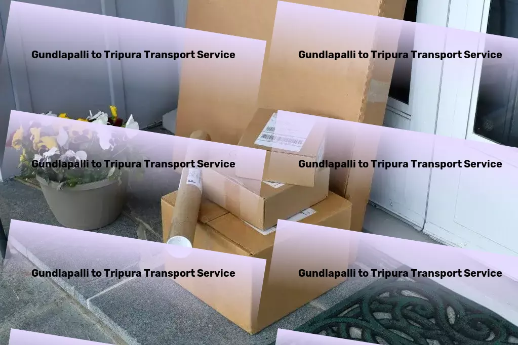 Gundlapalli to Tripura Transport Essential support for your Indian goods transportation needs. - Long-haul cargo delivery