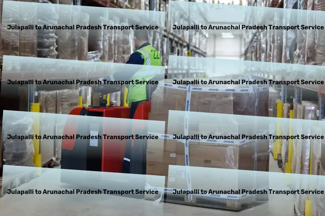 Julapalli to Arunachal Pradesh Transport Full truckload freight services