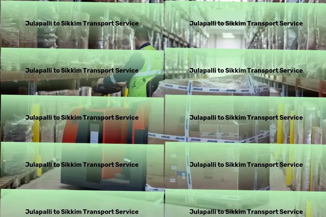 Julapalli to Sikkim Transport Professional goods logistics