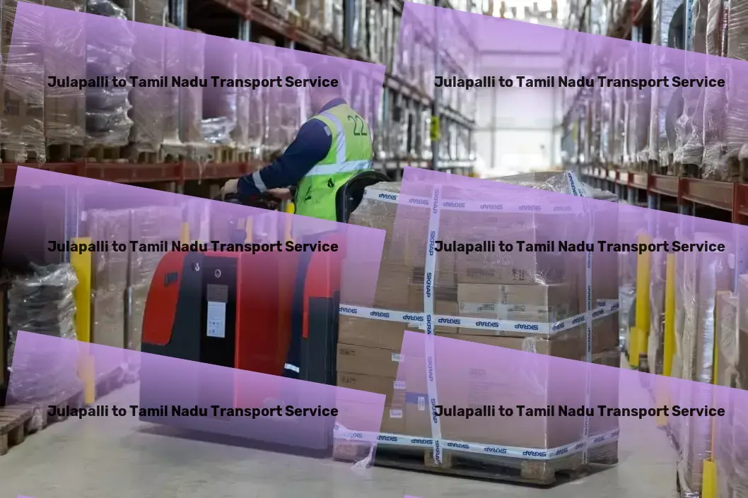 Julapalli to Tamil Nadu Transport Multi-state shipping services