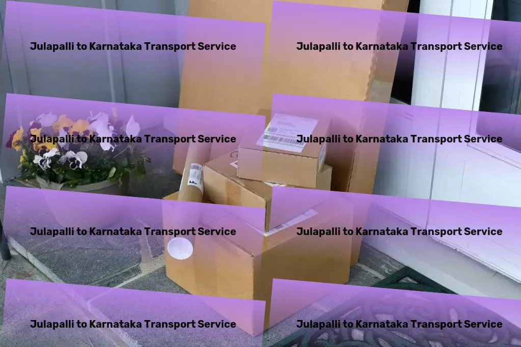 Julapalli to Karnataka Transport Improve language skills quickly and efficiently. - Quick cargo services