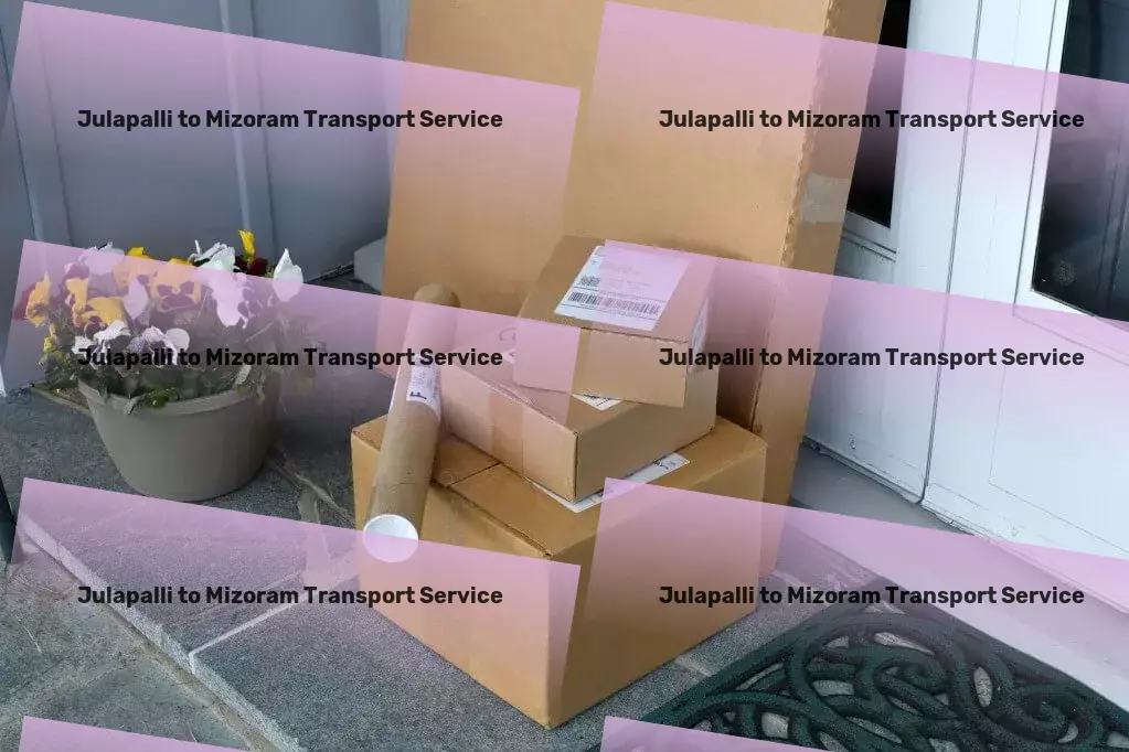 Julapalli to Mizoram Transport Efficient freight logistics