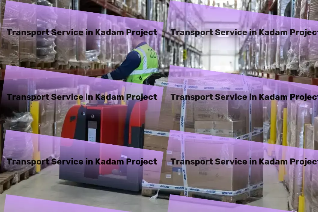 Cargo in Kadam Project, Rest of India (IND) Express logistics operations