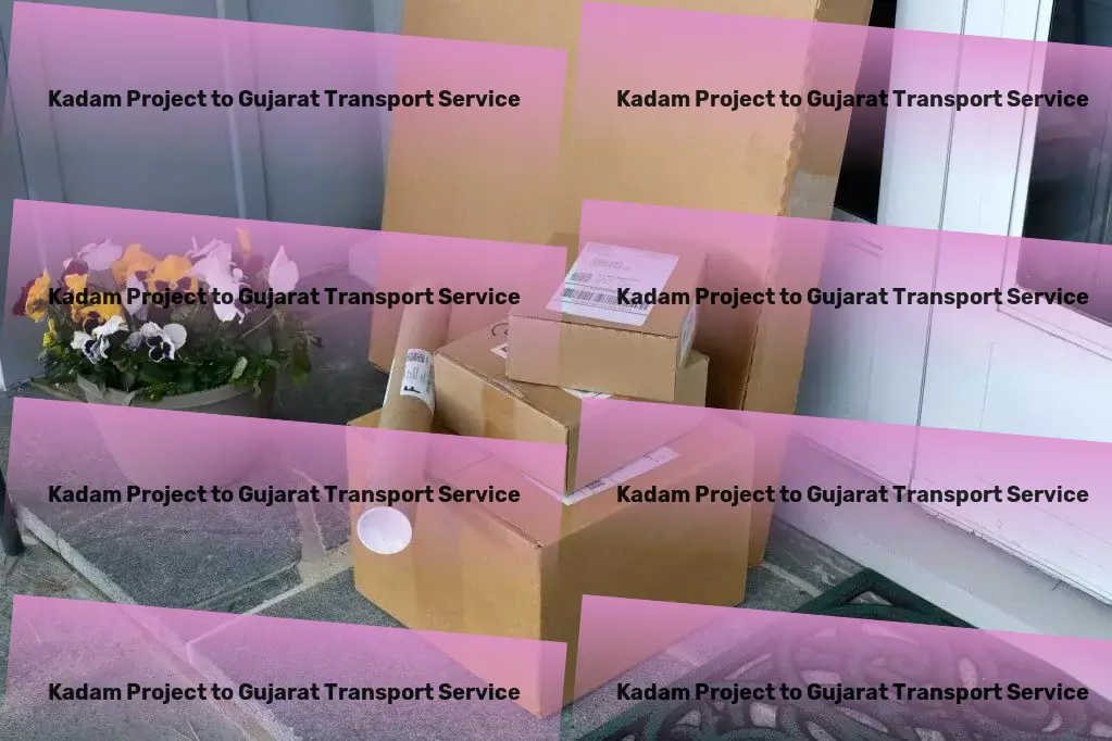 Kadam Project to Gujarat Transport Fast package logistics