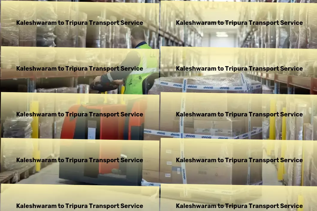 Kaleshwaram to Tripura Transport Cargo freight